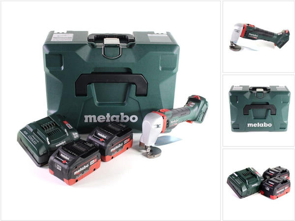 Metabo SCV 18 LTX BL 1.6 (2x 8,0 Ah LiHD + Ladegerät + MetaLoc)