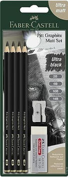 Faber-Castell Pitt Graphite Matt Set 6-teilig (115298)