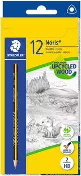 Staedtler 12 Noris 183-HB Bleistifte HB 12 St. (183-HB)