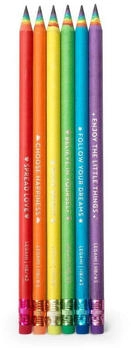 Legami 6er Set HB-Bleistiften aus Recycling-Papier
