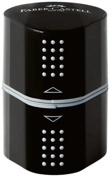 Faber-Castell Grip 2001 Dreifachspitzdose schwarz (283899)