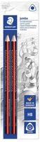 STAEDTLER Bleistift Tradition Jumbo HB Dreikantform 2Stk. retail
