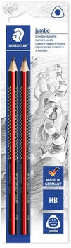 Staedtler jumbo 1285 Schreiblernbleistift HB Dreikantform 2 St&uuml;ck (1285-2 BK2)