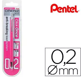 Pentel Orenz Druckbleistift 0,2mm pink Anti-Minenbruch (XPP502-PX)