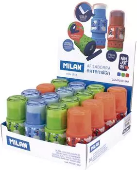 MILAN Ninjutsu EXTENSION Manueller Anspitzer, 16er Display-Box (4725116NJ)
