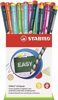 STABILO EASYgraph Dreikant-Bleistift HB, 36er Set (F49498)