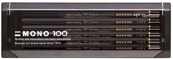 Tombow Mono 100 Bleistift 3H, 12er-Pack (MONO-100-3H)