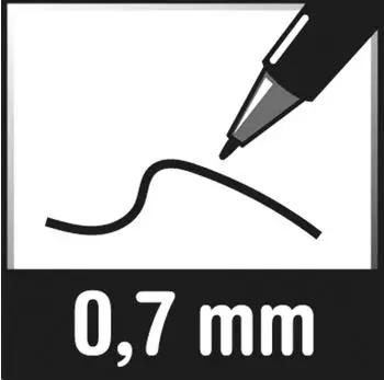 Faber-Castell GRIP 2011 Druckbleistift 0,7mm, B, klassikblau (131263)