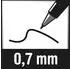 Faber-Castell GRIP 2011 Druckbleistift 0,7mm, B, klassikblau (131263)