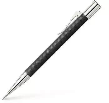 Graf von Faber-Castell Drehbleistift Guilloche, schwarz (136530)