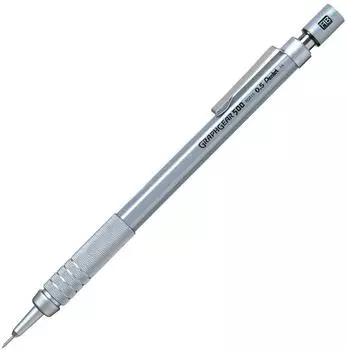 Pentel GraphGear 500 Druckbleistift 0,5mm Metall-Griffzone (PG515-A)