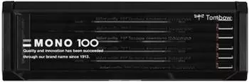 Tombow Mono 100 Bleistifte, verschiedene H&auml;rtegrade, 12er-Set (MONO-100-AS)