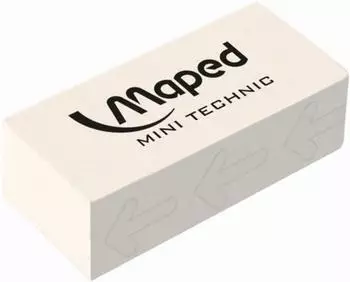 Maped Technic 300 Mini Radiergummi, weiß (011300)