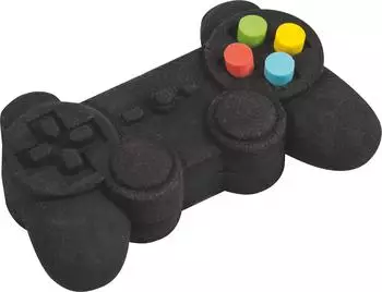 Brunnen Radiergummi 3D Gamepad, f&uuml;r Bleistifte, schwarz, aus Kunststoff