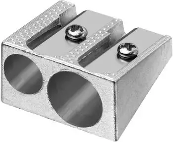Soennecken Doppelspitzer Metall 7,8mm und 11mm silber (3417)