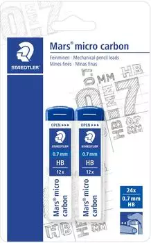 Staedtler Mars Micro Feinminen 0,7mm HB (2507HBBK2D)