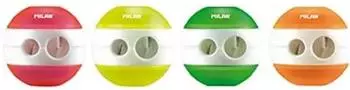 MILAN Sphere Fluo Spitzer, transparent, Kinder, Display 24 Stück (20156824FL)