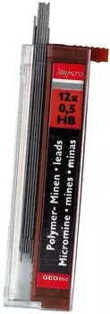 Aristo Hi-Polymer Feinminen HB, 0,5mm, 12 St&uuml;ck (AR86508)