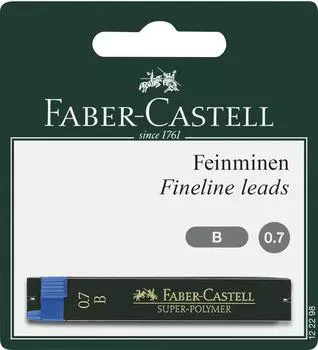 Faber-Castell Super-Polymer Feinmine 0,7mm B (122298)