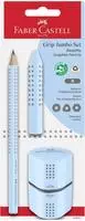 Faber-Castell 580084, Faber-Castell Set Jumbo Grip sky blue BK
