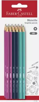 Faber-Castell Goldfaber Bleistifte HB, 12er Pack (111185)
