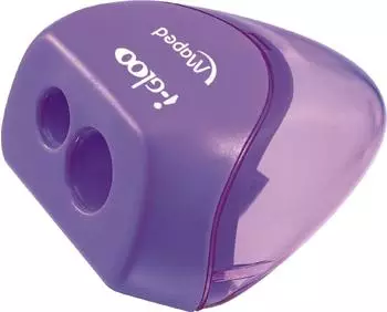 Maped i-gloo Doppel-Spitzdose, 2 Stiftegr&ouml;&szlig;en, farbig sortiert (37793)