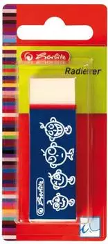 Herlitz Radiergummi mit Schiebeh&uuml;lse, Synthesekautschuk, f&uuml;r Bleistifte (8685950)