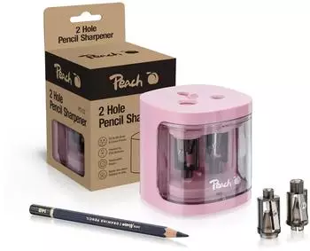Peach PO102 elektrischer Stiftspitzer, pink (PO102-pi)