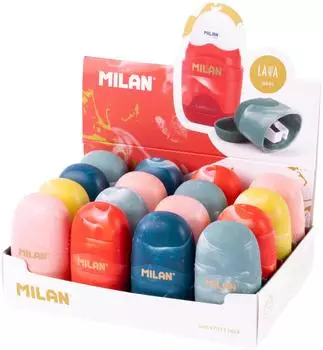 MILAN CAPSULE Lava Messerschärfer, 16er Verkaufsbox (4701116LV)