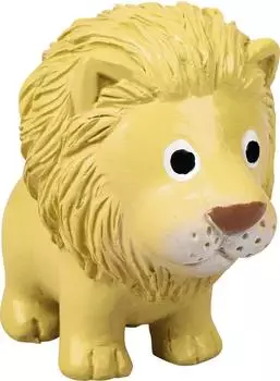 Brunnen Radiergummi 3D Löwe, Safari World, für Bleistifte, gelb, aus Kunststoff