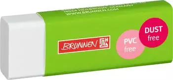 Brunnen Radiergummi Colour Code Dust Free, kiwi, für Bleistifte, weiß, Kunststoff
