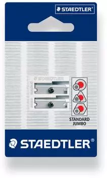 Staedtler Doppelspitzer Metall, Keilform (510 20 BKD)