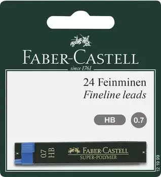 Faber-Castell Super Polymer Druckbleistiftminen HB, 0,7mm (121999)