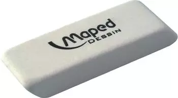 Maped Dessin Radiergummi, Kautschuk, wei&szlig; (010013)