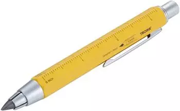 Troika ZIMMERMANN 5,6 Fallminenstift HB, 5,6mm, mit Lineal & Anspitzer (PEN56/YE)