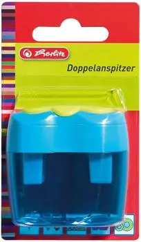 Pelikan Doppelspitzer mit Beh&auml;lter, farbig sortiert (10921112)