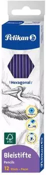 Pelikan Bleistift GPHB HB, blau, 12er-Pack (978932)