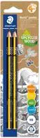 STAEDTLER Noris jumbo 119 Schreiblernbleistift, 2 Bleistifte HB, 119 BK2 DA