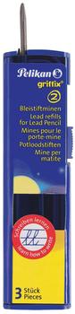 Pelikan Bleistiftmine griffix Faltschachtel HB 2 mm (3 Stück)