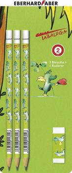 Eberhard Faber Bleistifte + Radierer Tabaluga BK (511892)