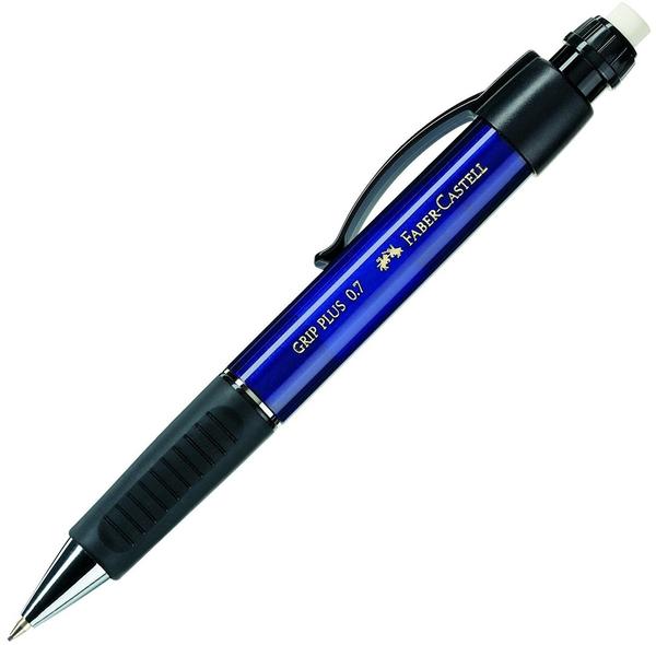 Faber-Castell Grip Plus Druckbleistift 0.7 mm metallic-blau (130732)
