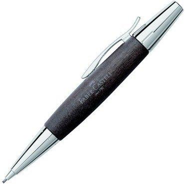 Faber-Castell E-Motion Drehbleistift Holz-Metall schwarz 138383