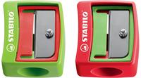 STABILO Spitzer woody 3 in 1 f&uuml;r extradicke Stifte, 2er Set