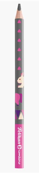 Pelikan Schreiblernstift Combino B in Faltschachtel pink (810401)