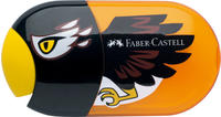 Faber-Castell 183527, FABER-CASTELL Dosenspitzer doppelt Adler orange orange/schwarz