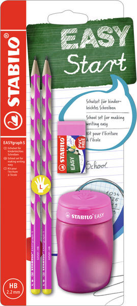 STABILO EASYgraph S Schulset HB Linkshänder lila (B566713)