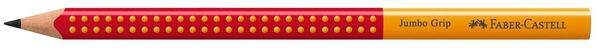 Faber-Castell Two Tone Jumbo Grip Bleistift HB rot/orange (111930)
