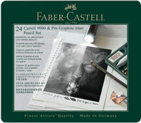 Faber-Castell Set Pitt Graphite Matt & Castell 9000