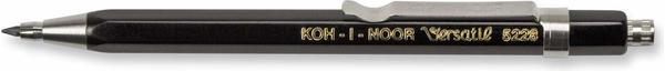 Koh-I-Noor Hardtmuth Fallminenstift Versatil 5228 kurz Minenstärke 2mm schwarz Härte HB (5228s)