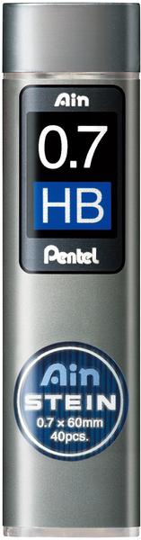 Pentel Druckbleistiftminen Ain Stein C277-HBO HB Hi-Polymer 0.7mm 40 -Stk. (c277hbo)
